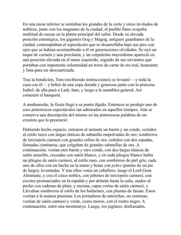 El príncipe y el mendigo - Mark Twain (The Prince and the Pauper - Espanol) - Image 2