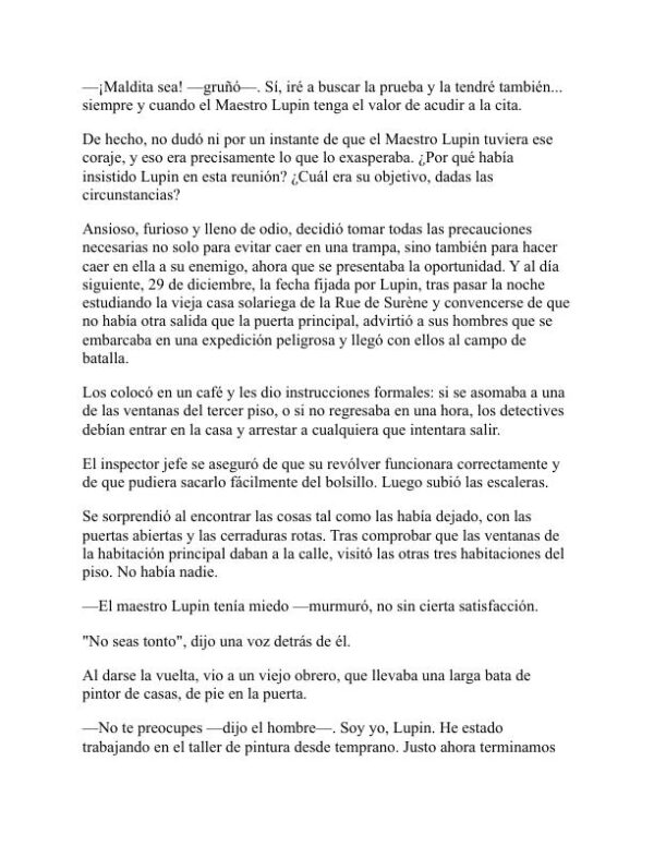 Las confesiones de Arsène Lupin - Maurice Leblanc (The Confessions of Arsène Lupin - Espanol) - Image 2