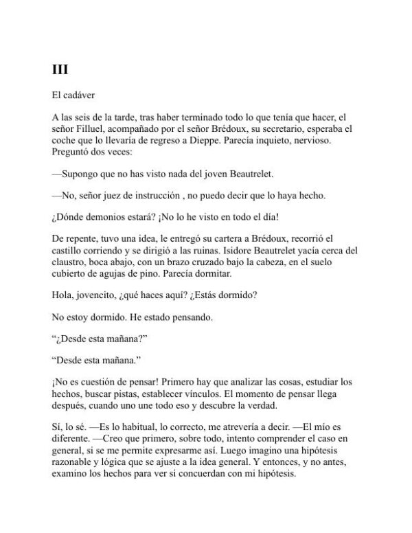 La aguja hueca - Maurice Leblanc (The Hollow Needle - Espanol) - Image 2