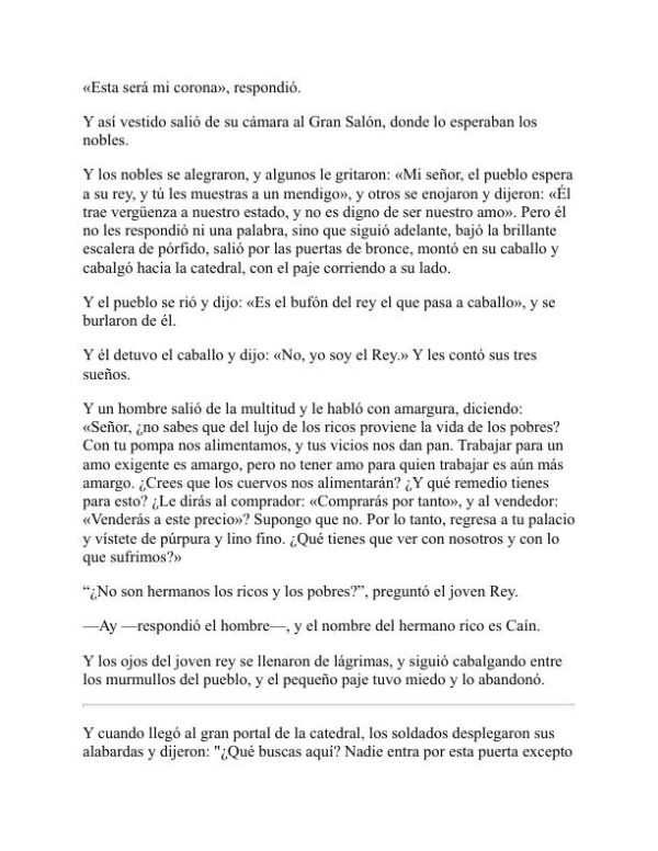 Cuentos infantiles - Oscar Wilde (Children’s Stories - Espanol) - Image 2