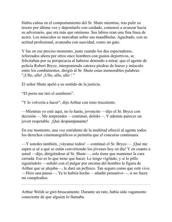 Cuento corto - P. G. Wodehouse (Short Fiction - Espanol) - Image 2