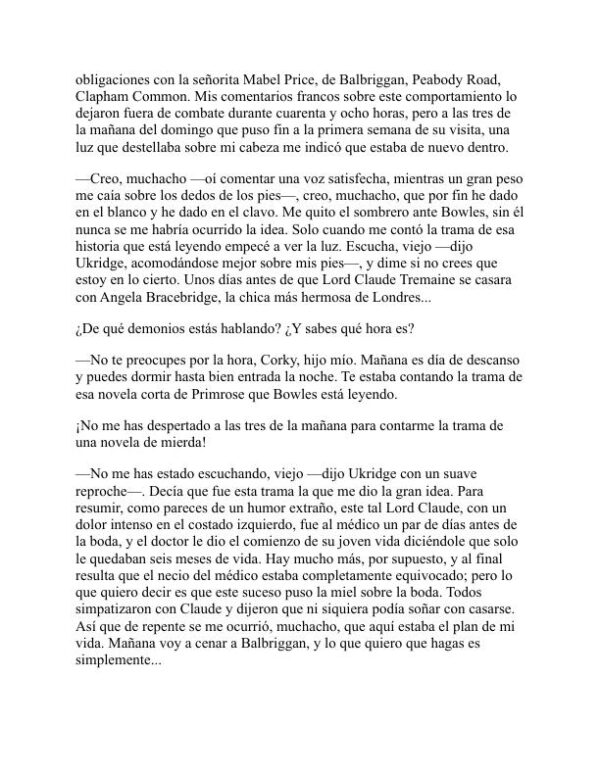 Historias de Ukridge - P. G. Wodehouse (Ukridge Stories - Espanol) - Image 2