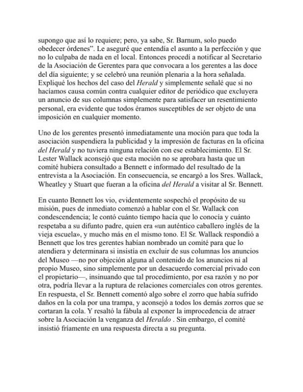 Luchas y triunfos - P. T. Barnum (Struggles and Triumphs - Espanol) - Image 2