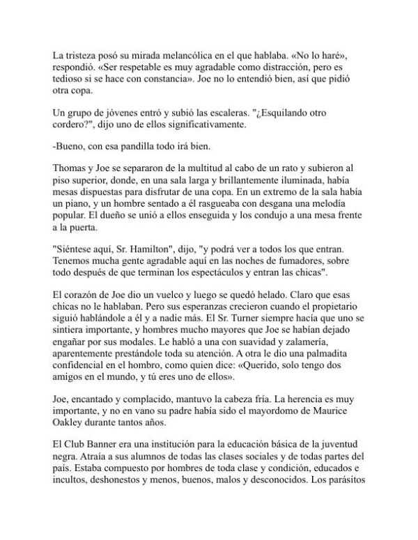 El deporte de los dioses - Paul Laurence Dunbar (The Sport of the Gods - Espanol) - Image 2