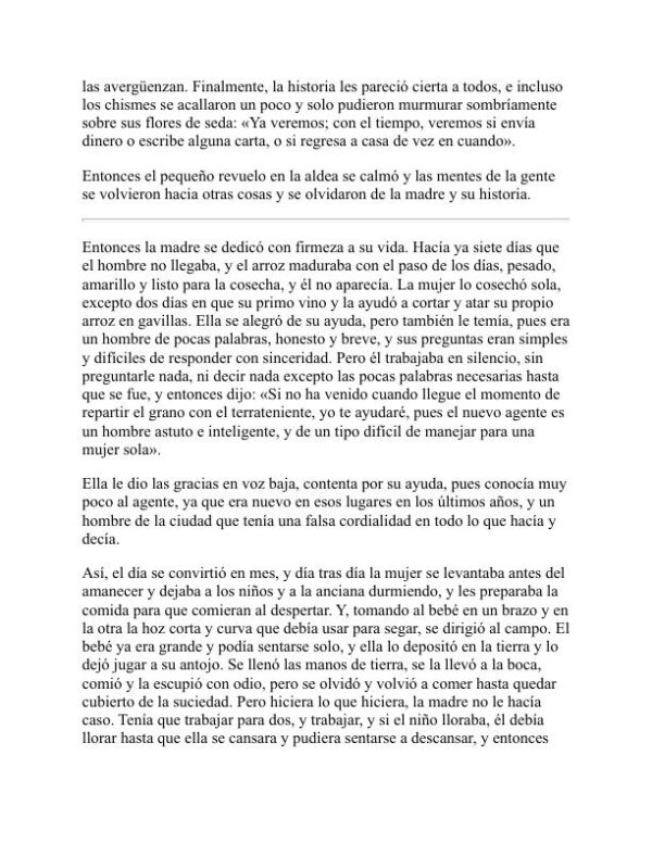 La Madre - Pearl S. Buck (The Mother - Espanol) - Image 2