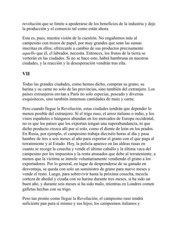 La conquista del pan - Peter Kropotkin (The Conquest of Bread - Espanol) - Image 2