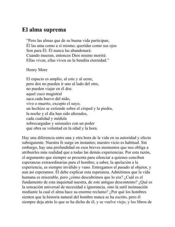 Ensayos - Ralph Waldo Emerson (Essays - Espanol) - Image 2