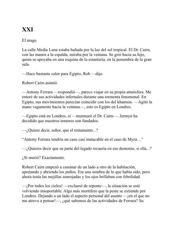 La prole de la Reina Bruja - Sax Rohmer (Brood of the Witch-Queen - Espanol) - Image 2