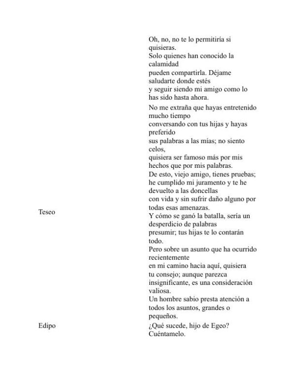 Edipo en Colono - Sophocles (Oedipus at Colonus - Espanol) - Image 2