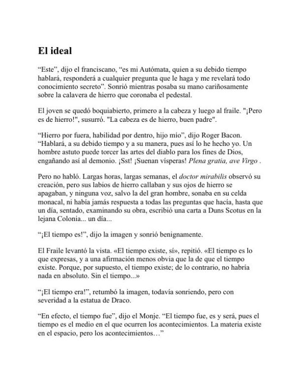 Cuento corto - Stanley G. Weinbaum (Short Fiction - Espanol) - Image 2