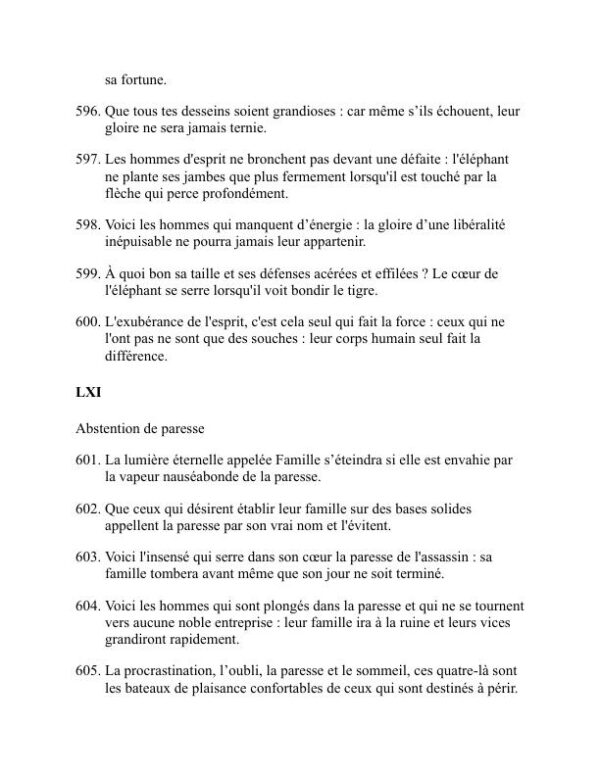 Le Kural - Thiruvalluvar (The Kural - Francais) - Image 2