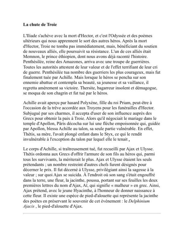 La mythologie de Bulfinch - Thomas Bulfinch (Bulfinch’s Mythology - Francais) - Image 2