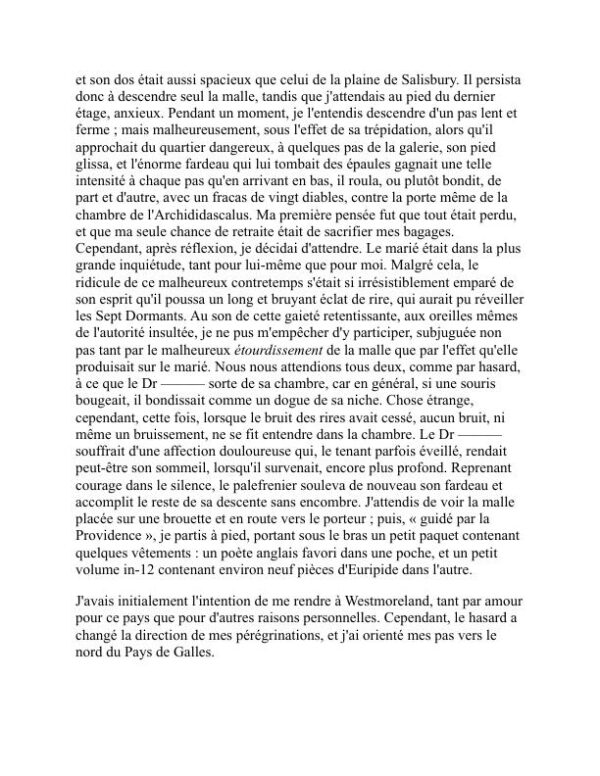 Confessions d'un mangeur d'opium anglais - Thomas De Quincey (Confessions of an English Opium-Eater - Francais) - Image 2