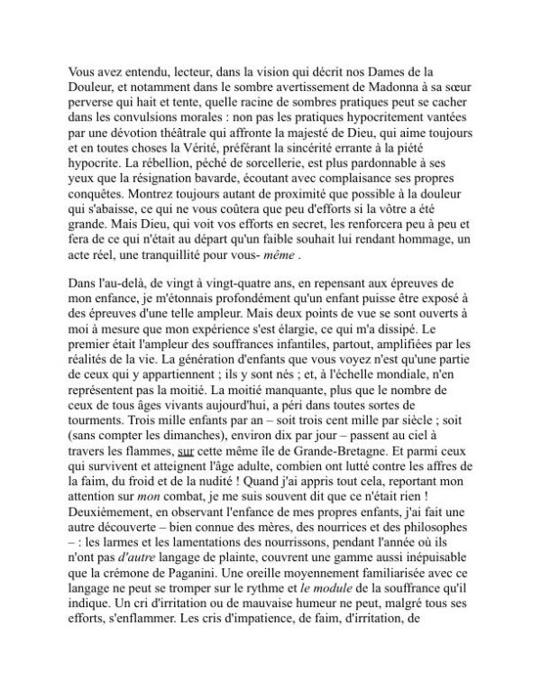 Suspiria de Profundis - Thomas De Quincey (Suspiria de Profundis - Francais) - Image 2