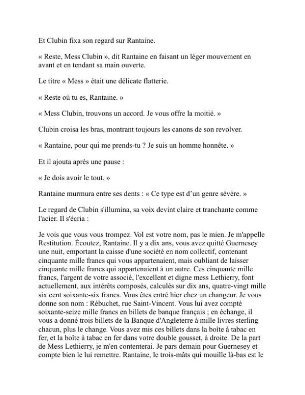 Travailleurs de la mer - Victor Hugo (Toilers of the Sea - Francais) - Image 2