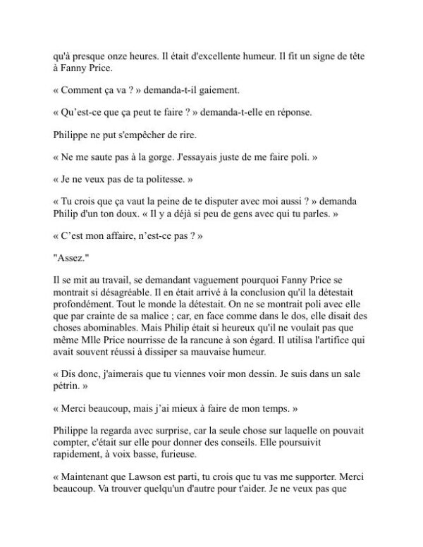 De l'esclavage humain - W. Somerset Maugham (Of Human Bondage - Francais) - Image 2