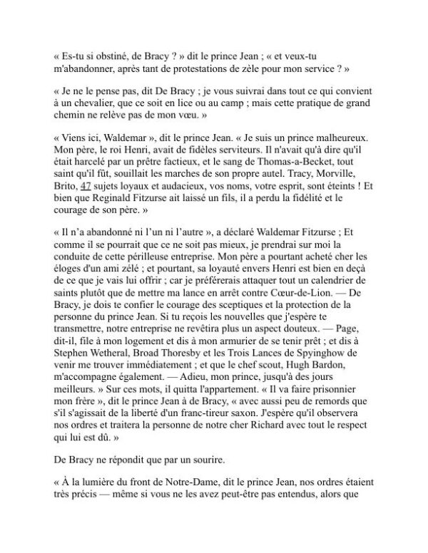 Ivanhoé - Walter Scott (Ivanhoe - Francais) - Image 2
