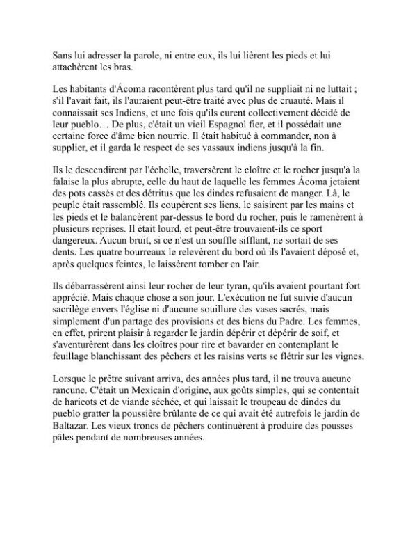 La mort vient pour l'archevêque - Willa Cather (Death Comes for the Archbishop - Francais) - Image 2