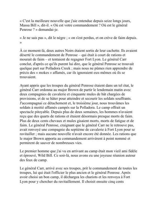 La vie de Buffalo Bill - William F. Cody (The Life of Buffalo Bill - Francais) - Image 2