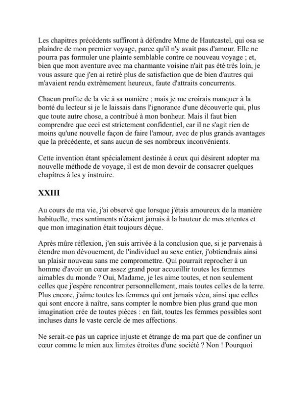 Fiction courte - Xavier de Maistre (Short Fiction - Francais) - Image 2