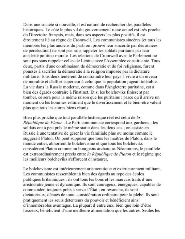 La pratique et la théorie du bolchevisme - Bertrand Russell (The Practice and Theory of Bolshevism - Francais) - Image 2