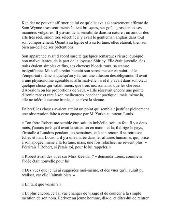 Shirley - Charlotte Brontë (Shirley - Francais) - Image 2