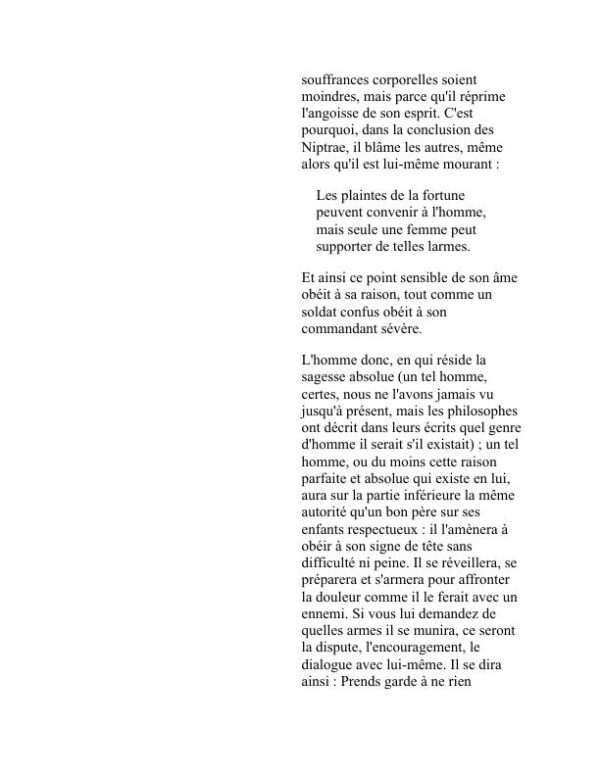 Disputes tusculanes - Cicero (Tusculan Disputations - Francais) - Image 2