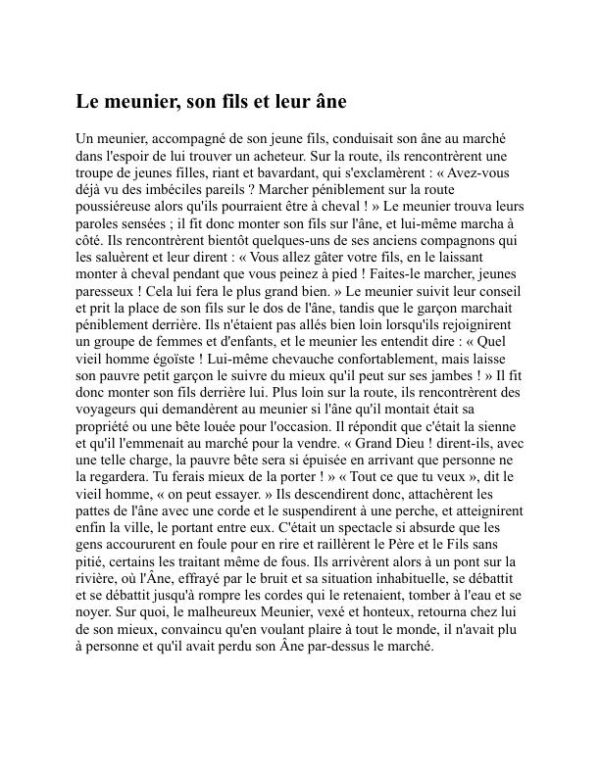 Fables - Aesop (Fables - Francais) - Image 2