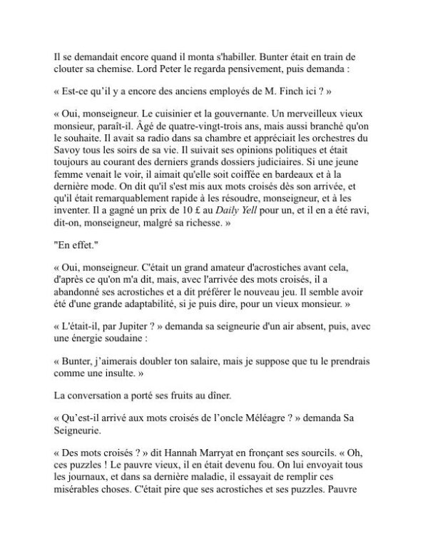 Lord Peter regarde le corps - Dorothy L. Sayers (Lord Peter Views the Body - Francais) - Image 2
