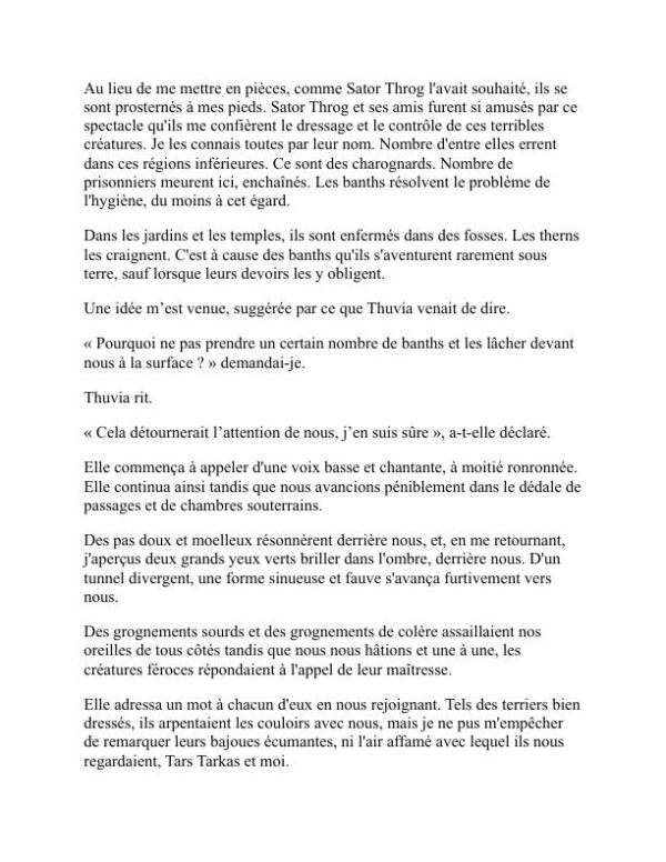 Les Dieux de Mars - Edgar Rice Burroughs (The Gods of Mars - Francais) - Image 2