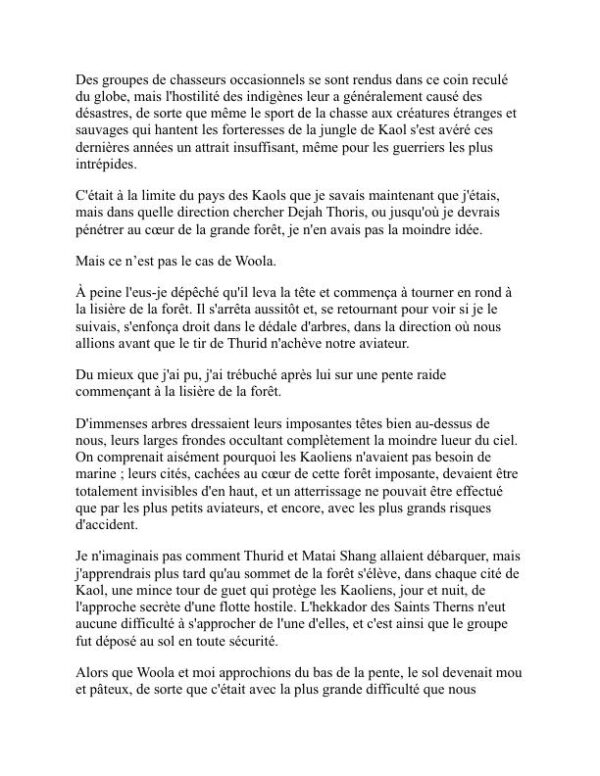 Le seigneur de guerre de Mars - Edgar Rice Burroughs (The Warlord of Mars - Francais) - Image 2