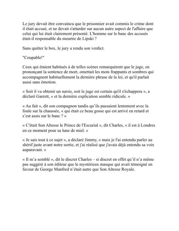 Le Conseil de justice - Edgar Wallace (The Council of Justice - Francais) - Image 2