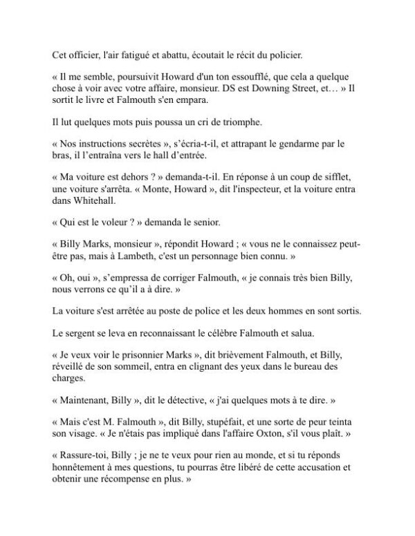 Les quatre hommes justes - Edgar Wallace (The Four Just Men - Francais) - Image 2