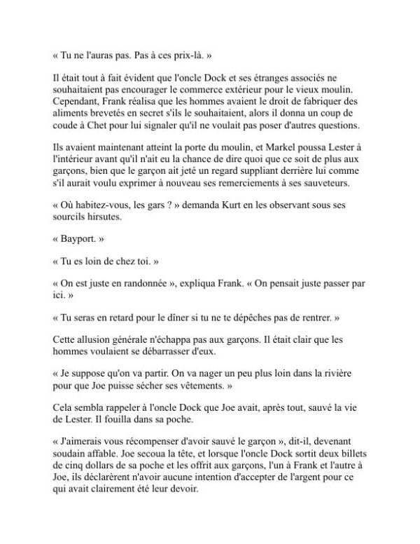 Le secret du vieux moulin - Franklin W. Dixon (The Secret of the Old Mill - Francais) - Image 2