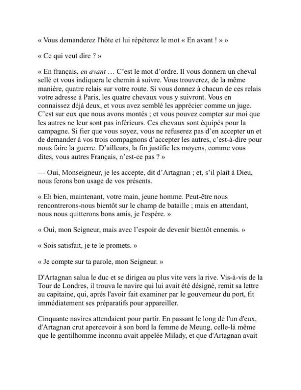 Les Trois Mousquetaires - Alexandre Dumas (The Three Musketeers - Francais) - Image 2