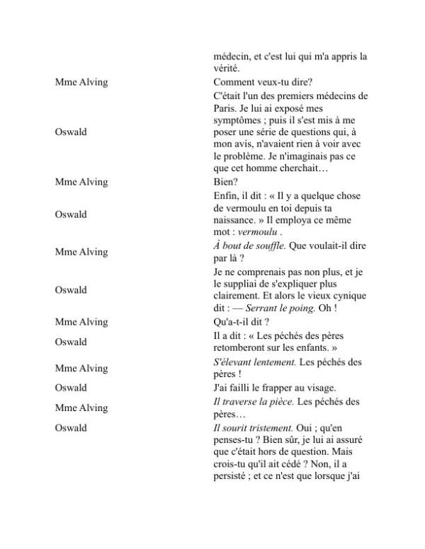 Spectres - Henrik Ibsen (Ghosts - Francais) - Image 2