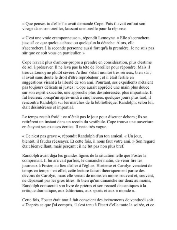 L'année de Bertram Cope - Henry Blake Fuller (Bertram Cope’s Year - Francais) - Image 2