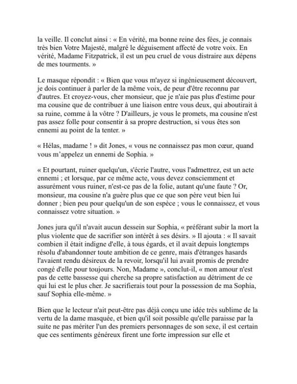 L'histoire de Tom Jones, un enfant trouvé - Henry Fielding (The History of Tom Jones, a Foundling - Francais) - Image 2