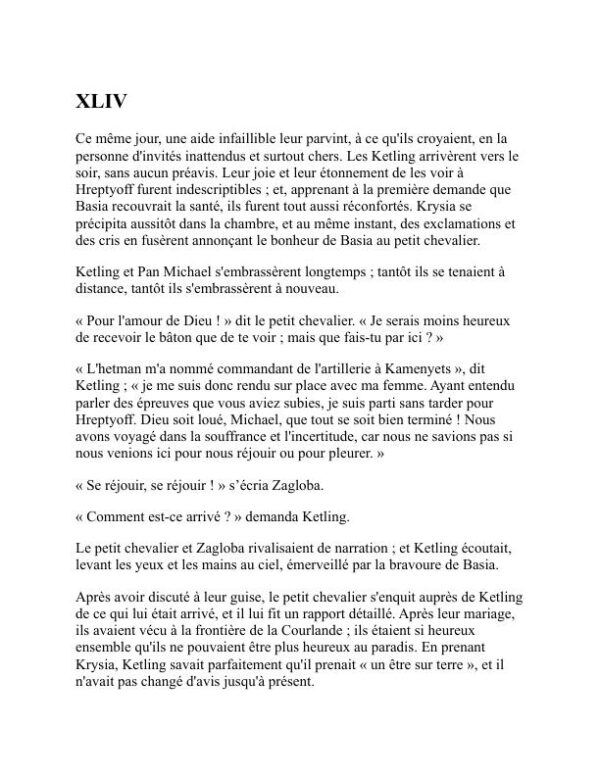 Pan Michael - Henryk Sienkiewicz (Pan Michael - Francais) - Image 2