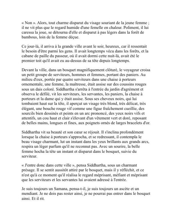 Siddhartha - Hermann Hesse (Siddhartha - Francais) - Image 2