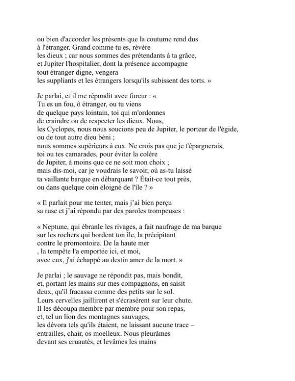 L'Odyssée - Homer (The Odyssey - Francais) - Image 2