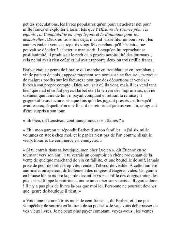 Illusions perdues - Honoré de Balzac (Lost Illusions - Francais) - Image 2