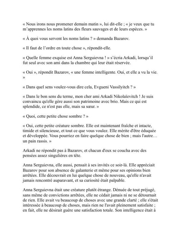 Pères et enfants - Ivan Turgenev (Fathers and Children - Francais) - Image 2