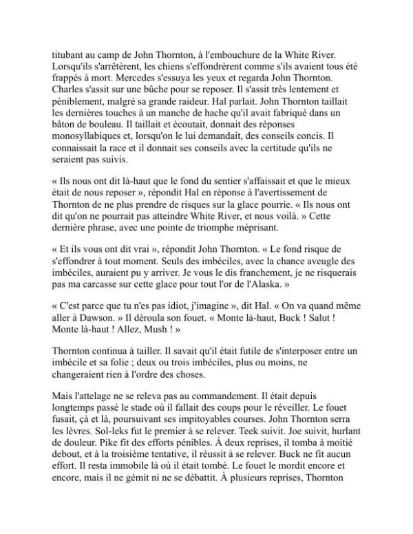 L'appel de la forêt - Jack London (The Call of the Wild - Francais) - Image 2