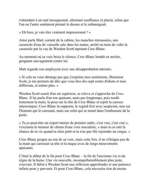 Croc-Blanc - Jack London (White Fang - Francais) - Image 2