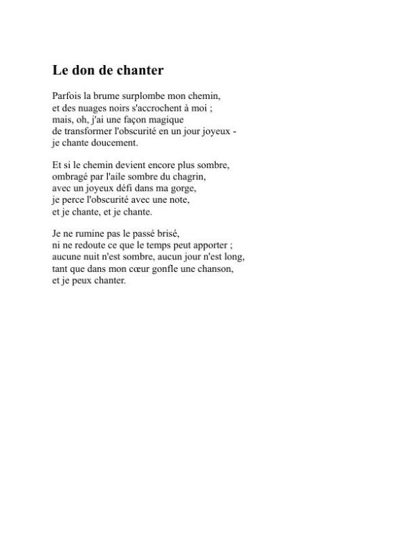 Poésie - James Weldon Johnson (Poetry - Francais) - Image 2