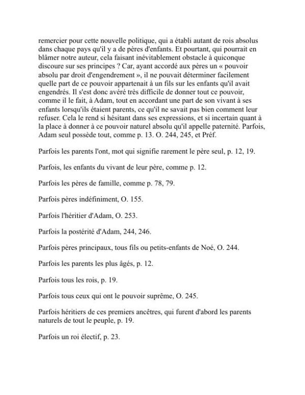 Deux traités de gouvernement - John Locke (Two Treatises of Government - Francais) - Image 2