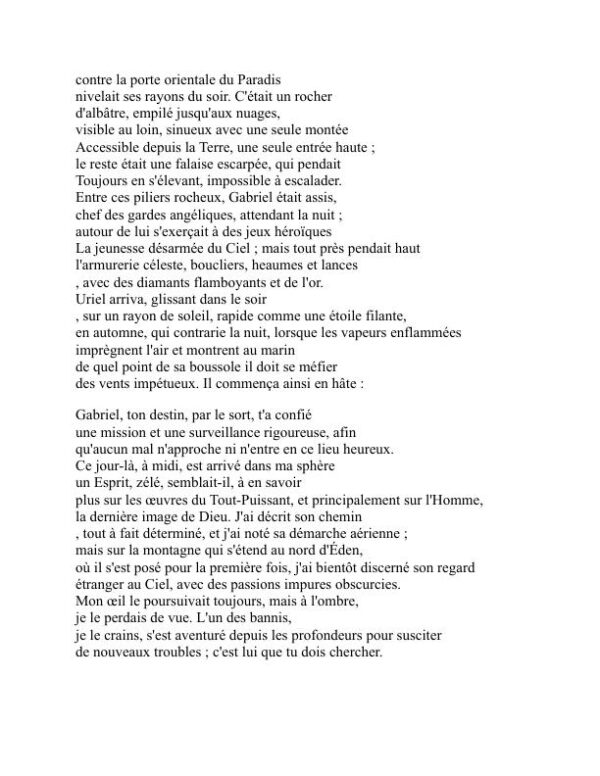 Paradis perdu - John Milton (Paradise Lost - Francais) - Image 2