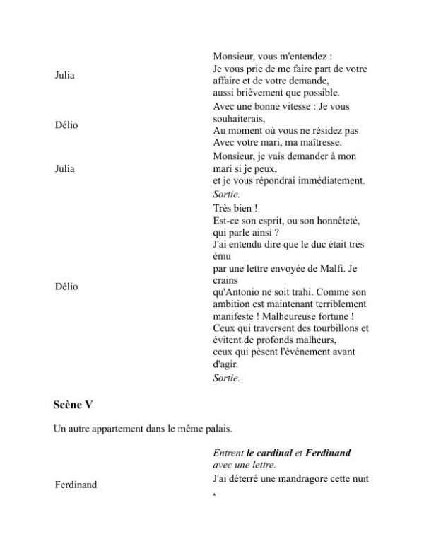 La duchesse de Malfi - John Webster (The Duchess of Malfi - Francais) - Image 2