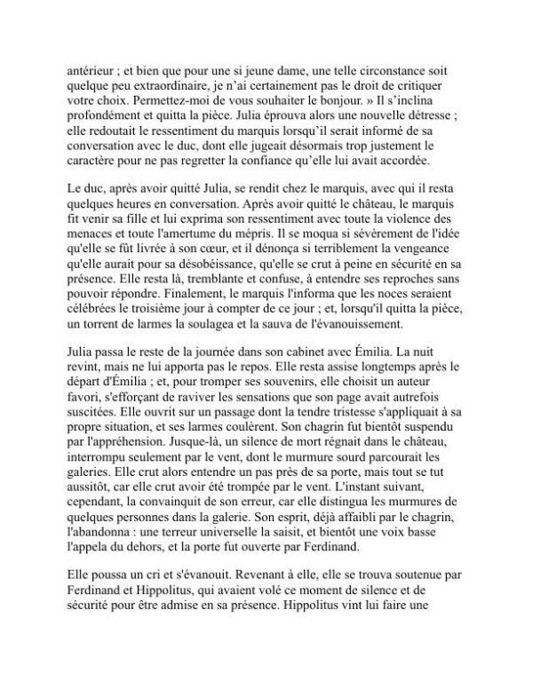 Une romance sicilienne - Ann Radcliffe (A Sicilian Romance - Francais) - Image 2